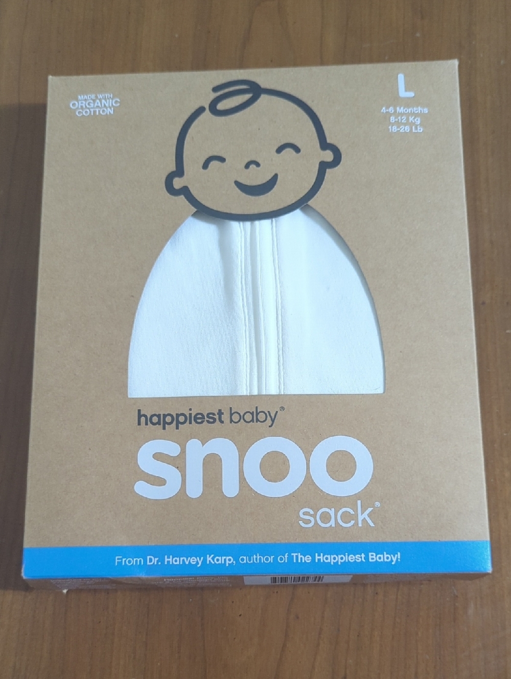 NIB Happiest Baby Snoo Sack Size Large 4-6 Months